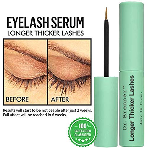 Dr. Brenner Eyelash Growth Serum Enhancer for Longer Thicker Eyelashes and Brows Made in U.S.A. (4 ml.) - BeesActive Australia