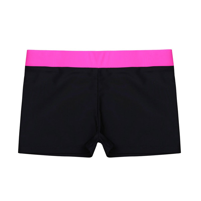 [AUSTRALIA] - YiZYiF Big Girl's Youth Tie-Dye Swimwear Tankini Halter 2 Pieces Bathing Suit 3pcs Hot Pink 6 
