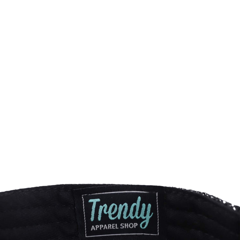 Trendy Apparel Shop Oversize 2XL Blank Plain Flatbill Mesh Snapback Baseball Cap One Size Black - BeesActive Australia