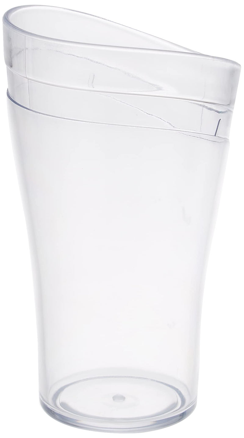 Homecraft Deluxe Nosey Cup, Ergonomic Shaped Cup with Cut Out for Stable and Fixed Drinking Position, Functional Drinking Aid Eliminates Tipping the Head, Shatterproof material, Cup Capacity 250ml Single - BeesActive Australia