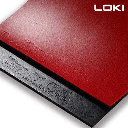 Loki T3 (Thor-3) Black Table Tennis Rubber , Maximum Sponge thickess - BeesActive Australia