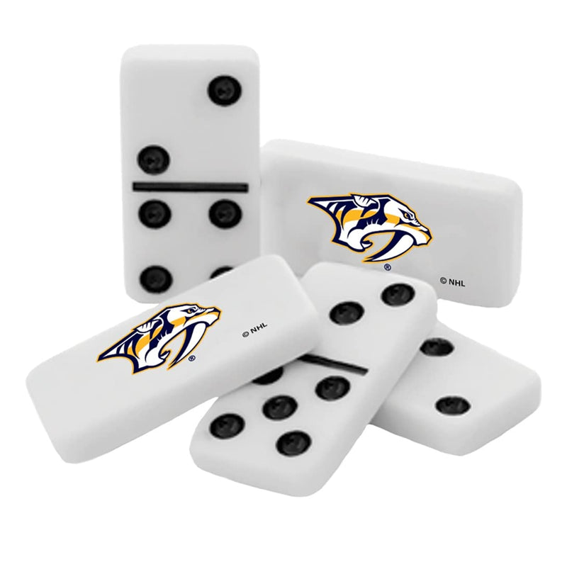 MasterPieces NHL Nashville Predators Collector Edition Double Six Dominoes - BeesActive Australia