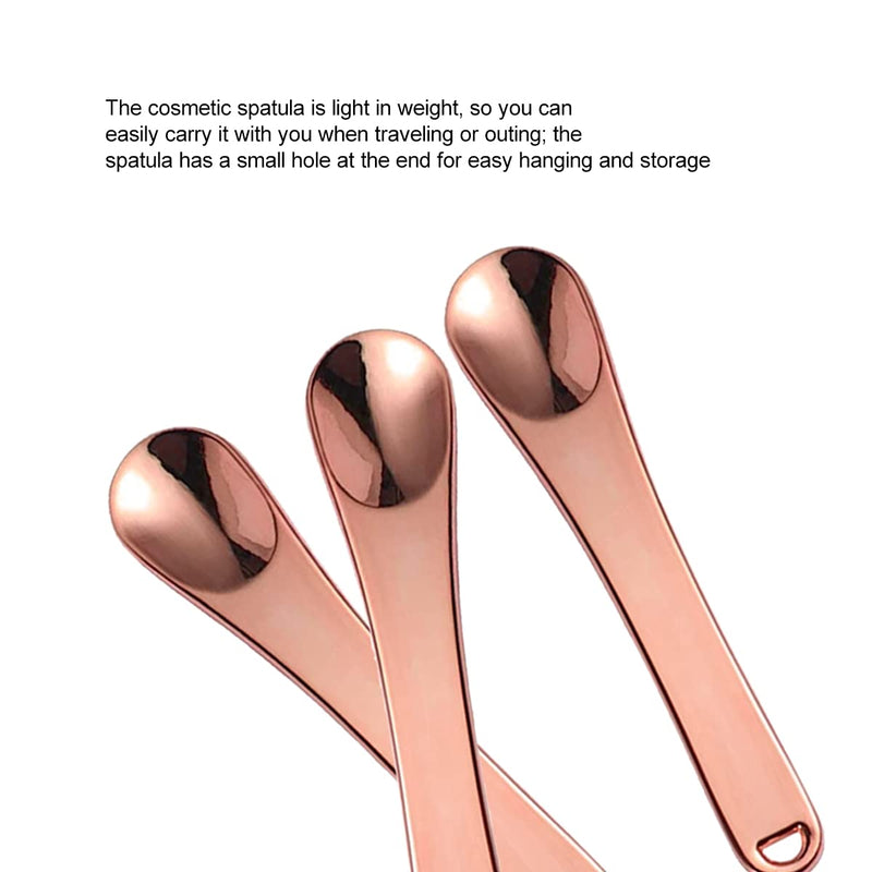 Metal Makeup Spatula,Forreen 12 Pieces Beauty Scoop Cosmetic Spatulas Face Cream Spoon Makeup Mask Spatula for Eye Cream Face Cream Mask Mix Sampling - BeesActive Australia