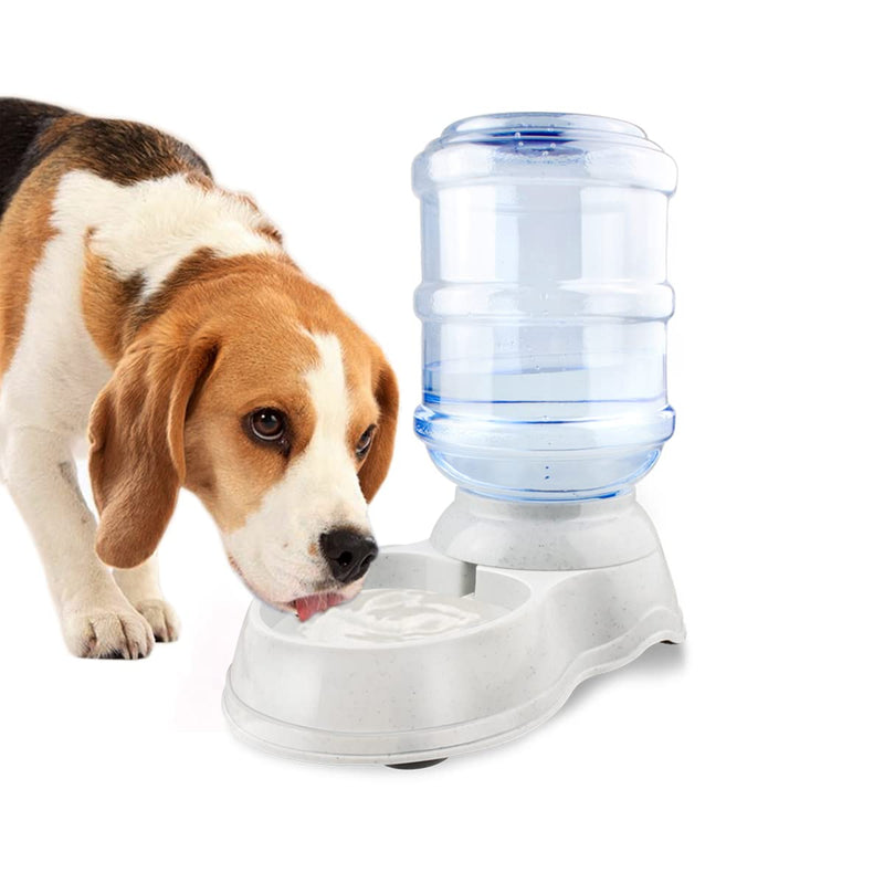 Dogs Water Dispenser,Water Bowl for Dogs,Pet Water Dispenser,Automatic Dog Water Bowl Cat Water Dispenser Dog Drinking Fountain,1 Gallon Waterer - BeesActive Australia