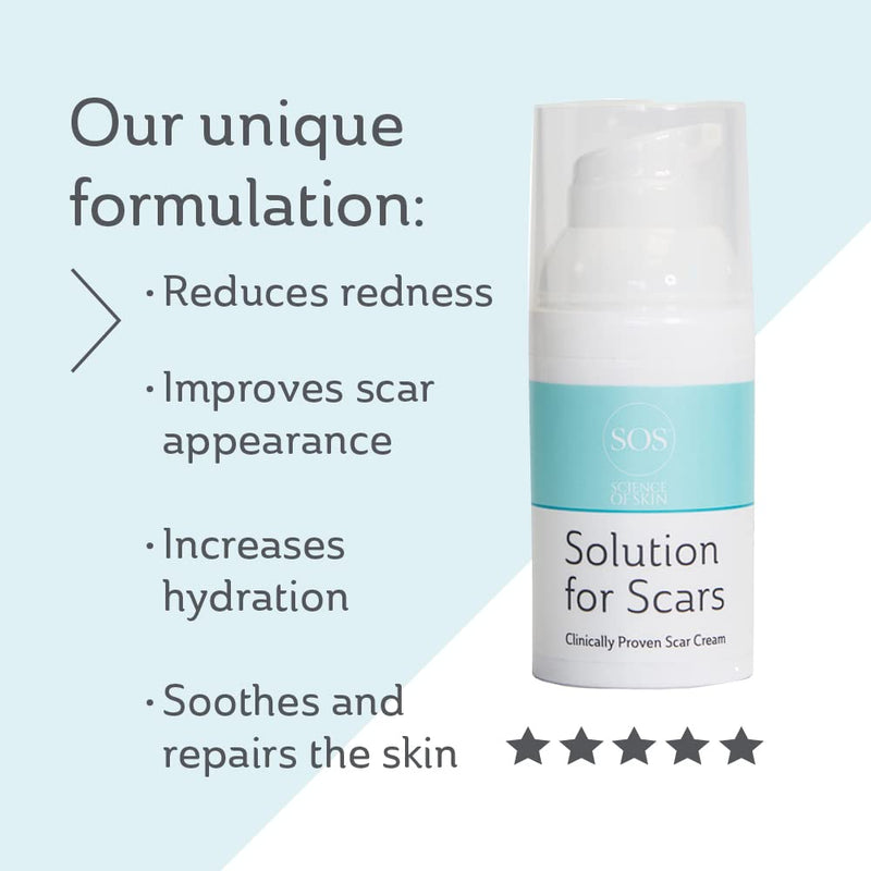 Science of Skin Solution for Scars-Clinically Proven Active Scar Cream. Reduces The Appearance of Old & New Scars. Clinically Proven to Reduce The Appearance of Scarring. Patent Protected Technology Single Unit - BeesActive Australia