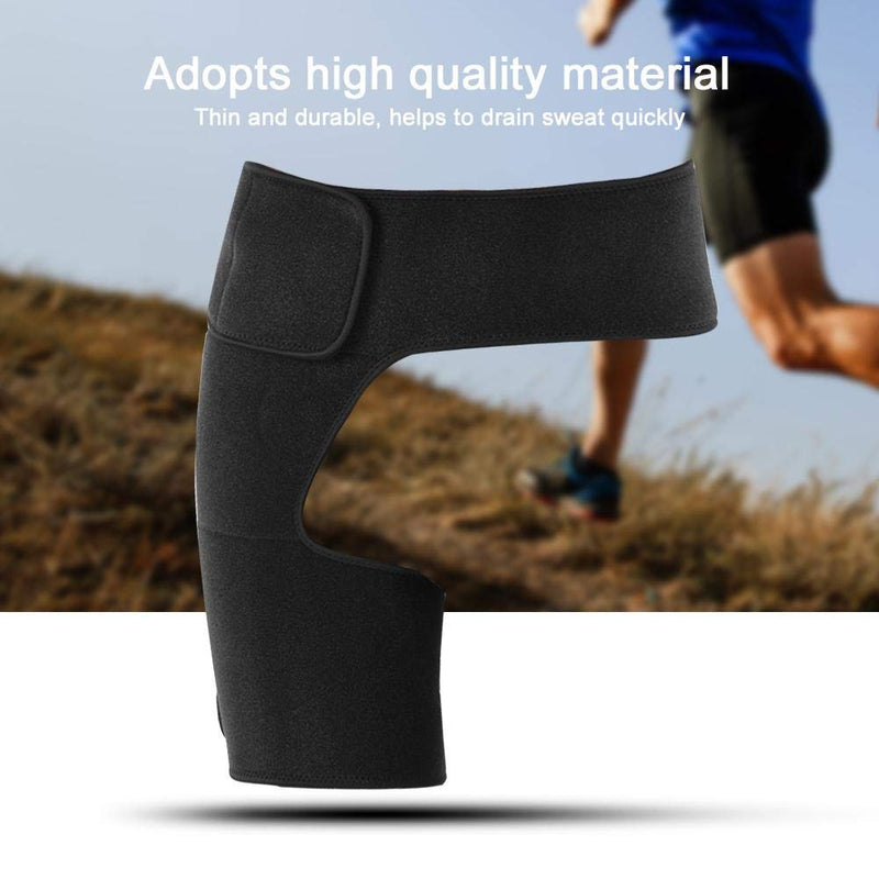 Thigh Support Thigh Support Breathable Unisex Hip Thigh Support Brace Muscle Elongation Prevention Belt Sports Protection - BeesActive Australia