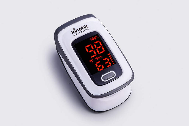 Kinetik Wellbeing Finger Pulse Oximeter – In Association with St John Ambulance Single - BeesActive Australia