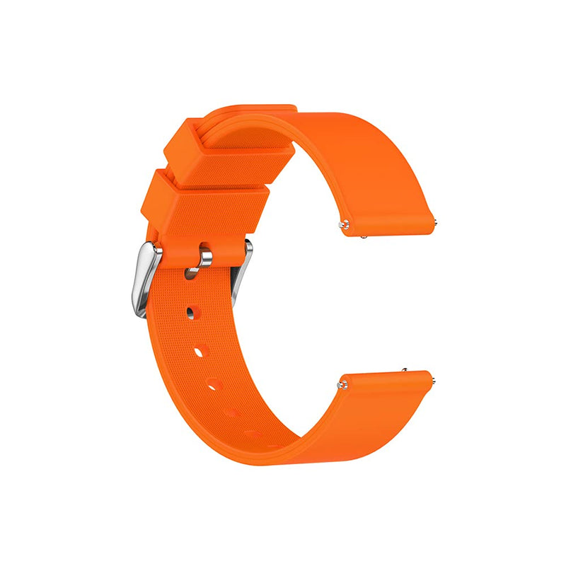 Sandein Watch Bands - Silicone Quick Release Soft Rubber Replacement Watch Strap - Compatible with 18mm, 20mm, 22mm Watch Straps (20mm, Orange) - BeesActive Australia