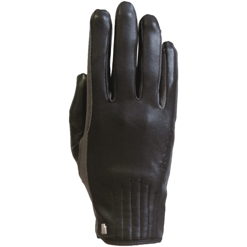 Roeckl Unisex Wels Winter Riding Glove, Black/Grey, 10.5 - BeesActive Australia