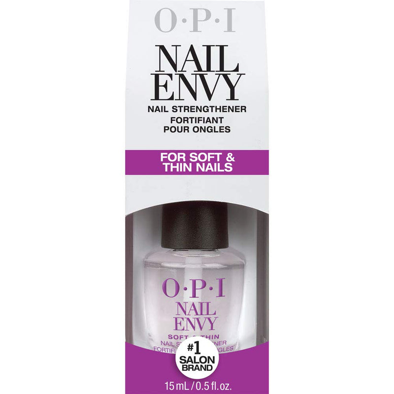 OPI Nail Envy Nail Strengthener, Nail Treatment, 0.5 Fl oz Nail Envy Soft and Thin - BeesActive Australia