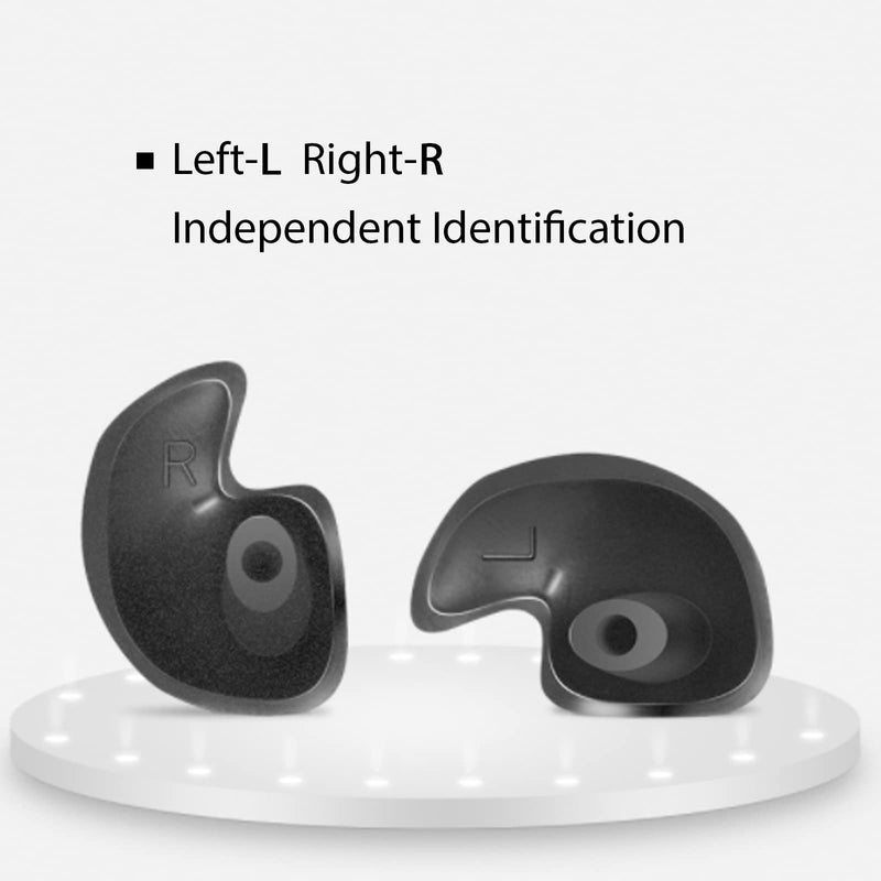 6Pairs Swimming Ear Plugs, Reusable Silicone Earplugs with Waterproof&Sound Hole Design with Storage Box for Adult Kids Surfing Swimming Showering Snorkeling (Blue, Pink, Black) - BeesActive Australia
