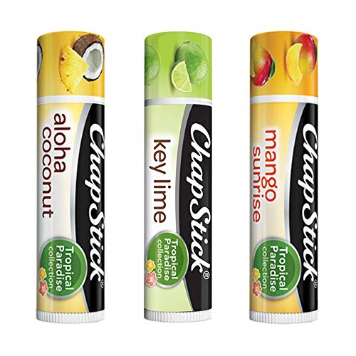 Chapstick Tropical Paradise Collection Lip Care, 0.15 Ounce, 3 Count - BeesActive Australia