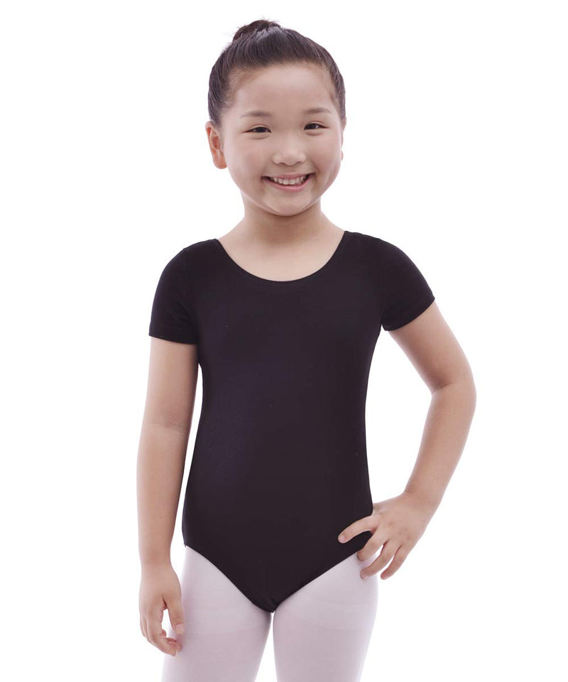 [AUSTRALIA] - MAGIC TOWN Gymnastics Leotards for Girls Ballet Toddler Dance 6-8 Black 