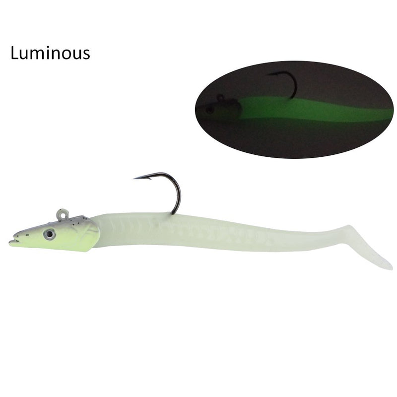 [AUSTRALIA] - Goture 4" Minnow Fishing Bait Big Tail with Jig Head Fresh Water Swimbaits (5 Rigged Lure) 5 color 0.77oz #2 