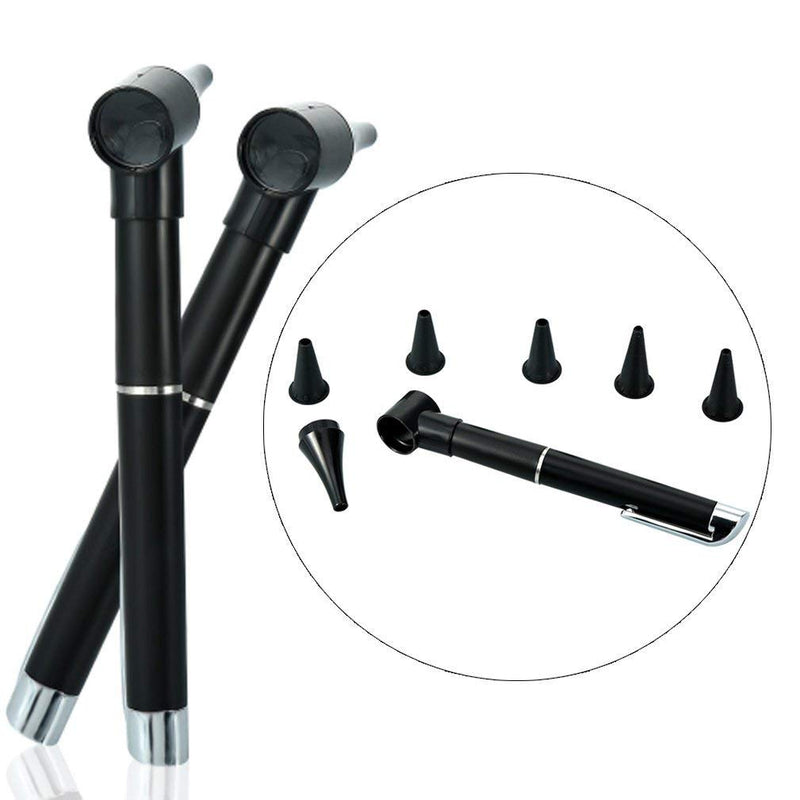 Ear Care Penlight, 2 pcs Diagnostic Penlight Otoscope Ear Care Magnifying Lens Clinical Flashlight LED Light Pen - BeesActive Australia