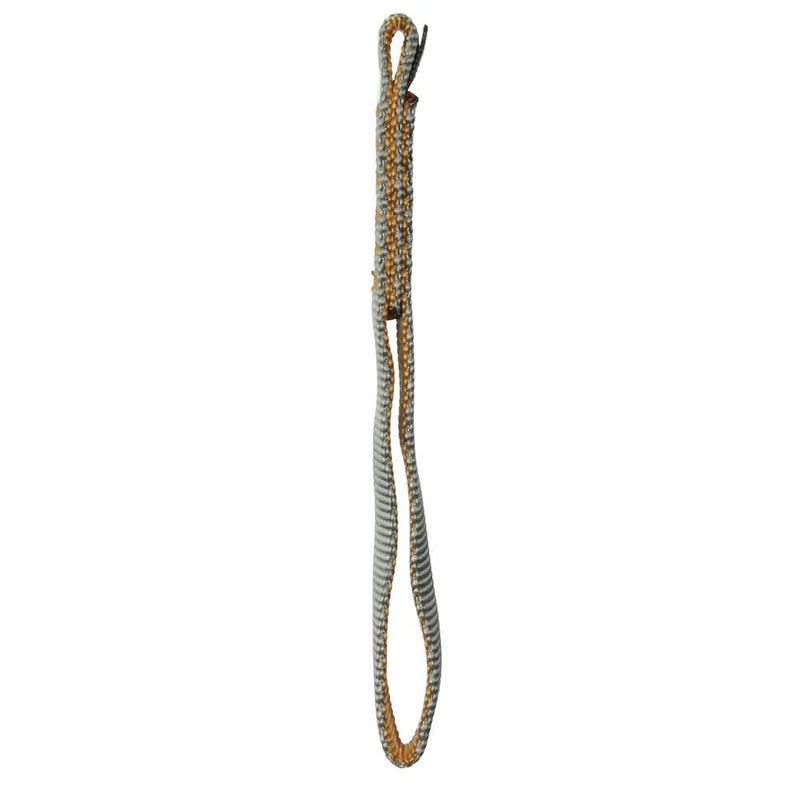 Fusion Climb Quickdraw Runner 5000 lbs Rated Stitched Loop Nylon Webbing 20cm x 1.7cm Tan/Orange, 20' - BeesActive Australia
