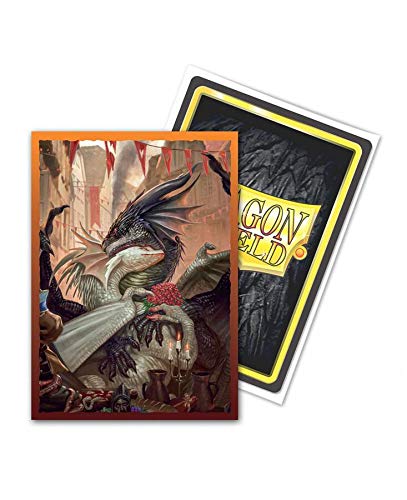 Dragon Shield: Deck Protector: Art: Brushed: Valentine Dragon 2021 (100) - BeesActive Australia