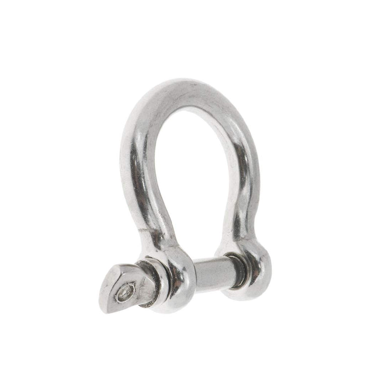 [AUSTRALIA] - Rannb Anchor Shackle 304 Stainless Steel Screw Pin Bow Shackle 10mm 3/8" - 2pcs 