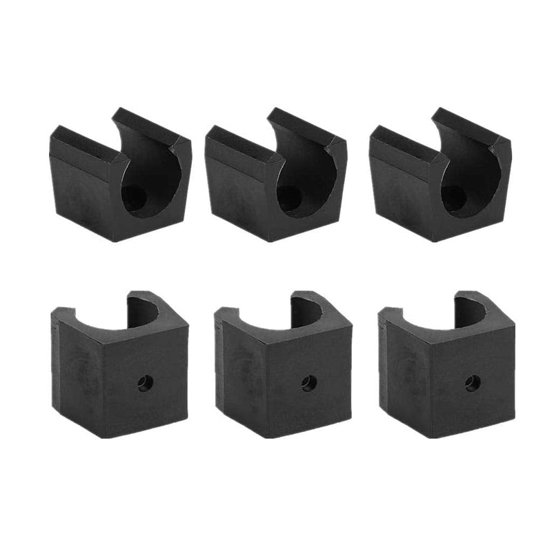 QYM 10 Pieces Billiards Snooker Cue Clips Cue Locating Clip Holder Small Cue Clips Storage Clamps fit for Pool Cue Racks Small Size - BeesActive Australia