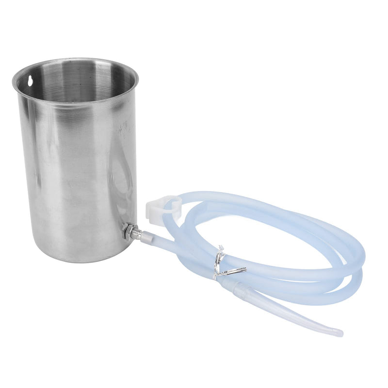 TOPINCN Stainless Steel Body Enema Bucket Kit, 1L Cleaner Enema Set for Home Childbirth Preparation Cleansing Detox Enemas - BeesActive Australia