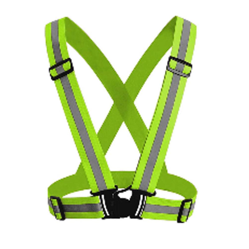Reflective Vest Gear Unisex Warning Vests Adjustable Laser Safety Band for Night Running Cycling Jogging Walking - BeesActive Australia