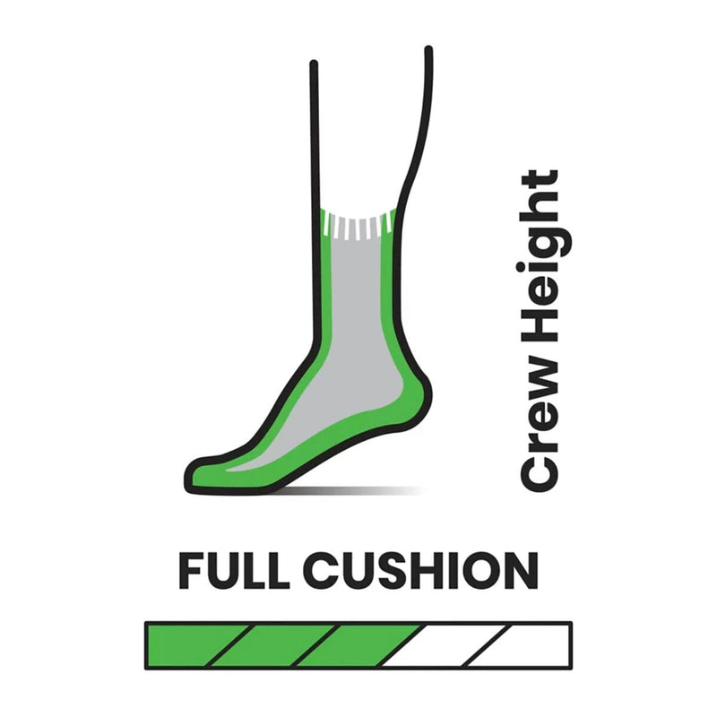 Smartwool Hike Full Cushion Crew Sock - Kids' Alpine Blue Small - BeesActive Australia