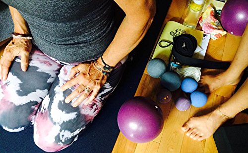 Tune Up Fitness Coregeous Ball Newly Updated Packaging Jill Miller Use Ball to Massage and Activate Your core and Stretch Your Psoas Graphite - BeesActive Australia