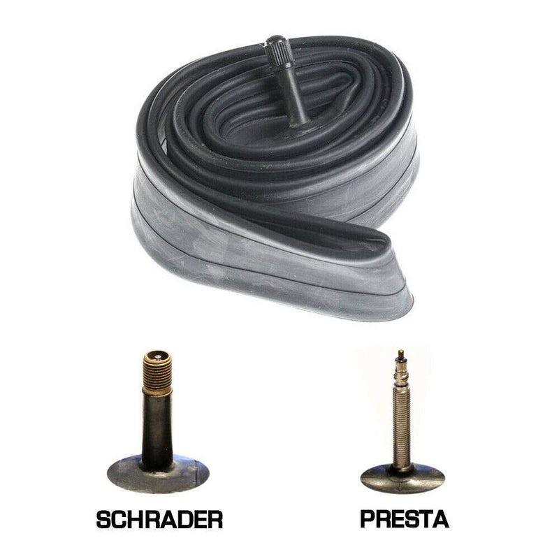 AVASTA Bicycle Inner Tube Replacement for 12" 14" 16" 18" 20" 24" 26" 27.5" 29" 700c Wheels 12 Inch x 1.75 - 2.125 Schrader Valve - BeesActive Australia