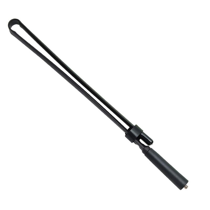 StickyDeal CS Tactical Foldable Antenna 42.5-inch Dual Band VHF UHF 136-520MHz SMA Female Ham Radio Antenna, Compatible with Kenwood Wouxun Baofeng BF-F8HP UV-5R UV-82 BF-888S GT-3, 108cm 42.5inch/108cm 1-Pack - BeesActive Australia