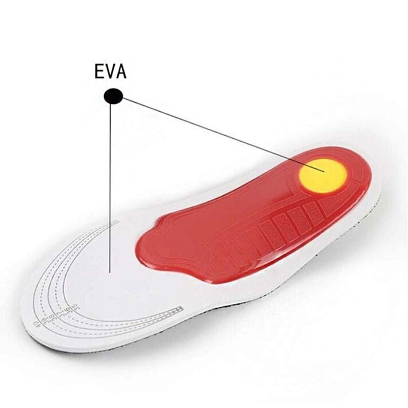 Arch Support Orthopedic Insoles, Insoles for Men and Women,Shock Absorption Comfortable Insoles, Shoe Inserts Insoles for Flat Feet, Feet Pain, Plantar Fasciitis Insoles, Over Pronation (Large) Large - BeesActive Australia