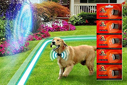 STRENG-CELL PET-Fence Dog Collar Batteries, Compatible with Invisible Fence Batteries, R21 R22 R51 Dog Collar Fence Battery, Latest Production Date(5 Pack) - BeesActive Australia