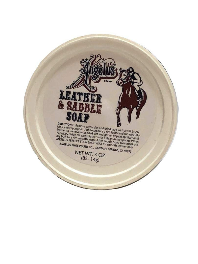 Angelus Leather and Saddle Soap Tub, 3 oz - BeesActive Australia