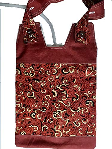 100% Cotton Catheter Night Bag Holder with Handle. Cover for a Catheter Night Bag. Nutex. - BeesActive Australia