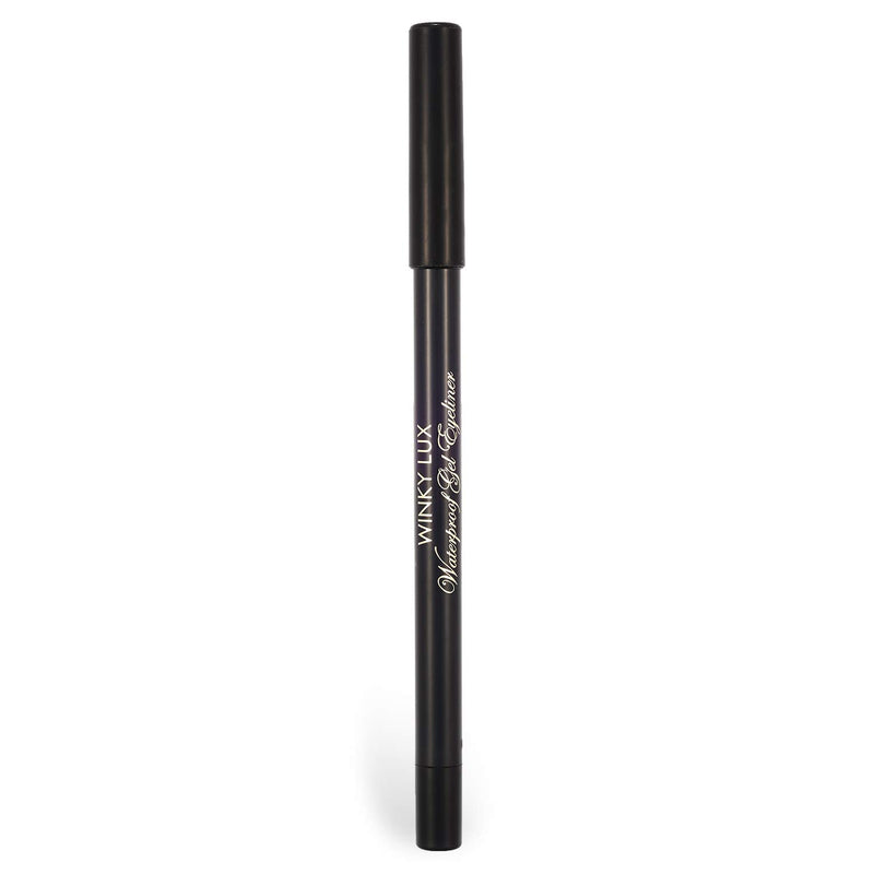 Winky Lux Waterproof Gel Eyeliner Black | Cruelty Free Eyeliner Pencil | Budge-proof formula lasts up to 24-hours, 100% waterproof (1.3g/ .04 oz) - BeesActive Australia