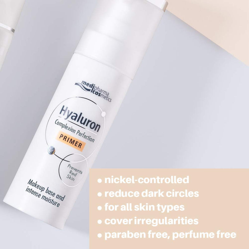 MediPharma Cosmetics Hyaluron Booster Tint Perfection Primer - Provides Even Complexion & Moisture - Reduces Wrinkles & Pores - Suitable For All Skin Types - 30 ML - BeesActive Australia