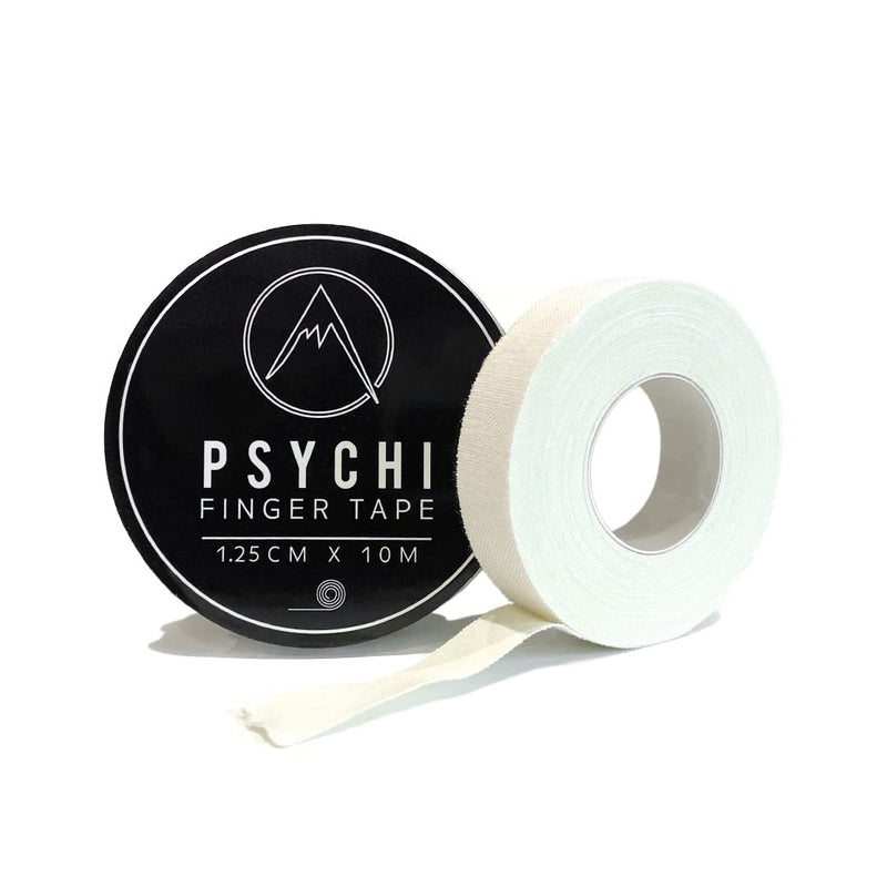 Psychi Sports Strapping Zinc Oxide Finger Tape For Crossfit Gym Bouldering Rock Climbing Boxing Gymnastics Physio - White 1.25cm x 10m - BeesActive Australia