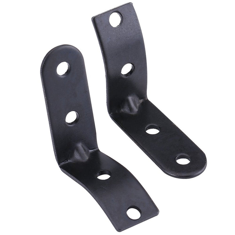 Black Glove Box Hinge Repair Kit - repairing glove boxes Simple installation for Au-di A4 S4 RS4 B6 8E 2002-2008 - BeesActive Australia