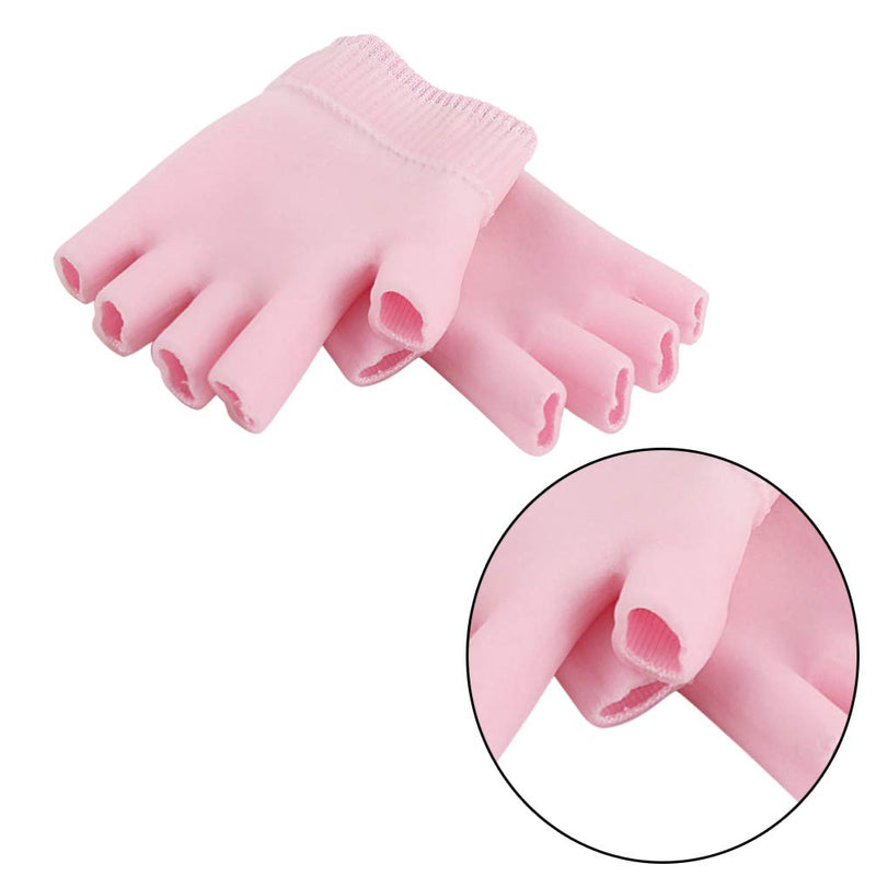 Heallily Moisturizing Gloves 1 Pair of Gel Moisturizing Gloves Gel Therapy Glove for Dry Cracked Hands Treatment for Women Girls - BeesActive Australia