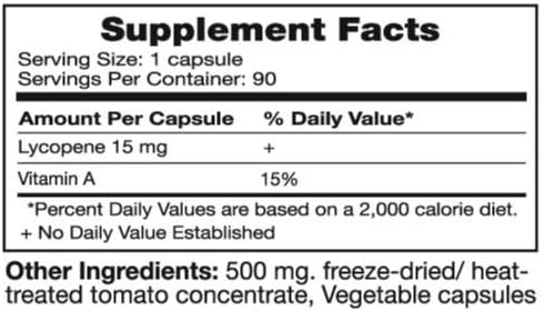 Seagate, Lycopene-15, 15 mg, 90 Vcaps - BeesActive Australia