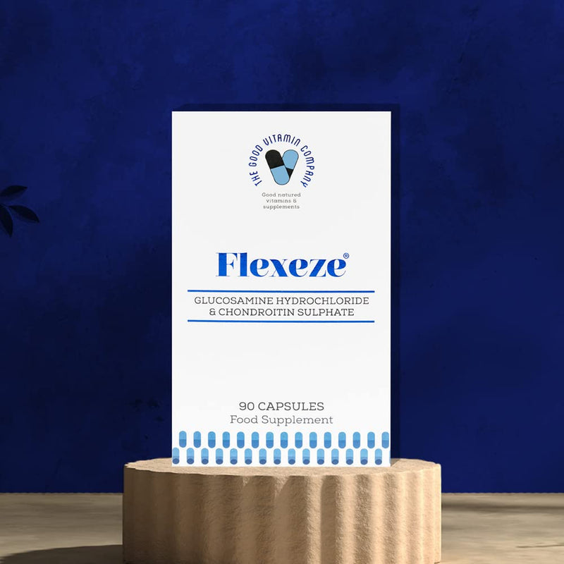 The Good Vitamin Company Flexeze Capsule. 90 Capsule. Easy to Consume. Highly Absorbent. Supports Joint Health. - BeesActive Australia