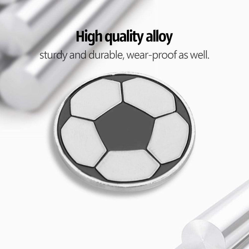 VGEBY Soccer Flip Coin, Anti-Rust Hard Alloy Football Referee Judge Toss Coins Pick Side with Case for Matches Training - BeesActive Australia