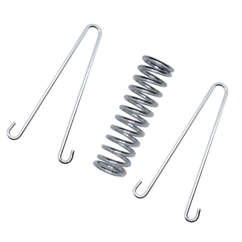 SUUJI Dog Leash Shock Absorbing Spring - 4 Pcs 304 Stainless Steel Dog Cable Tie Out Buffer Spring for Dog Run Or Training,Heavy Duty Tent Rope Fixed Buckle Tensioner for Outdoor Hiking Camping - BeesActive Australia