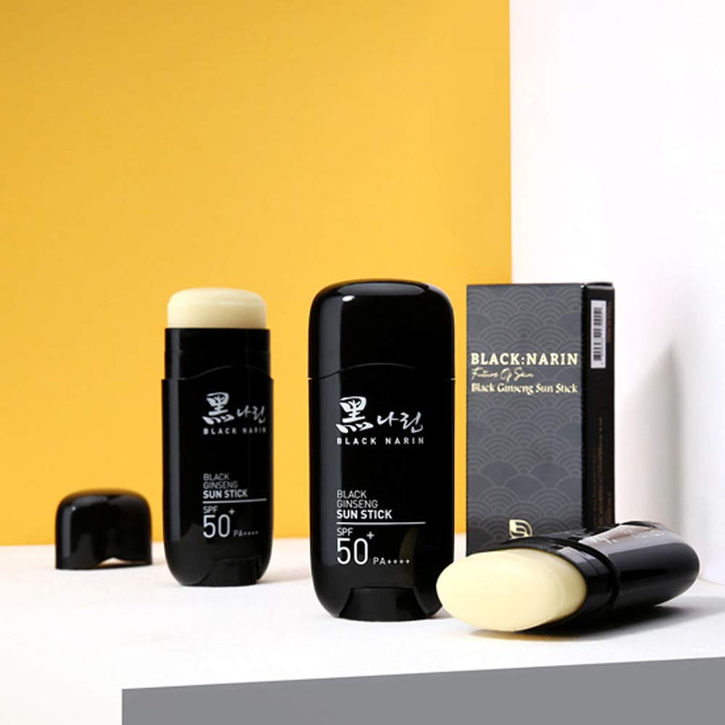 [BLACK NARIN] Black Ginseng Sun Stick / SPF 50+ PA++++ / Wrinkle Care / Korea - BeesActive Australia