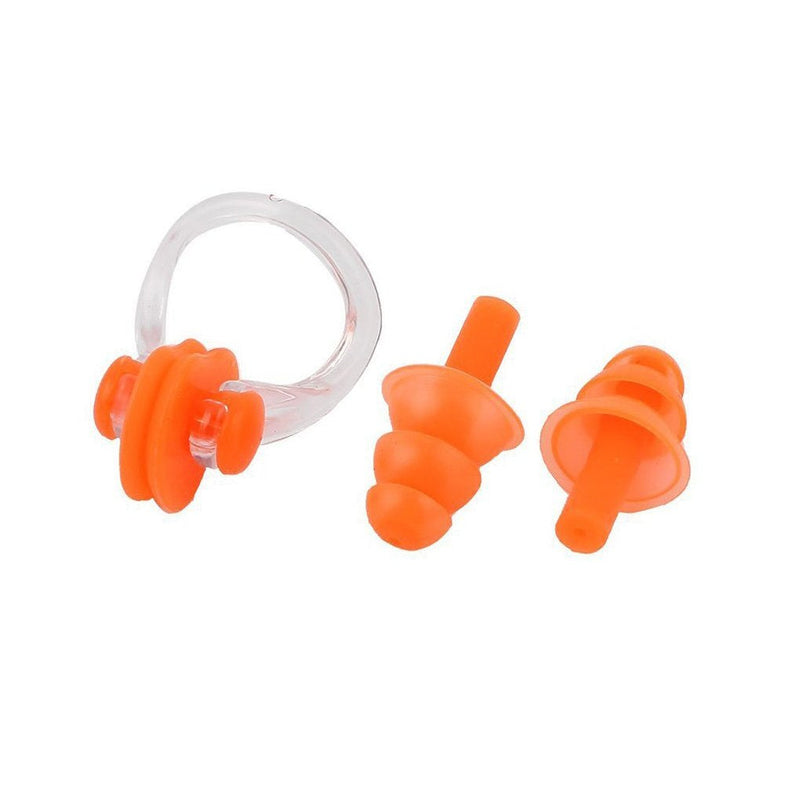Zooshine 6 Sets Waterproof Silicone Swimming Earplugs Nose Clip Plugs,Ear & Nose Protector Swimming Sets Box Package - BeesActive Australia