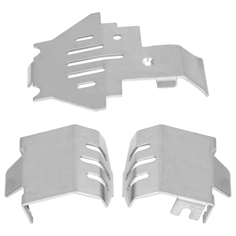 V GEBY 5 Pcs RC Chassis Armor, RC Car Chassis Protection Skid Plate Armor Protection Plate Protector Accessory Compatible for Traxxas 82056-4 RC Car - BeesActive Australia