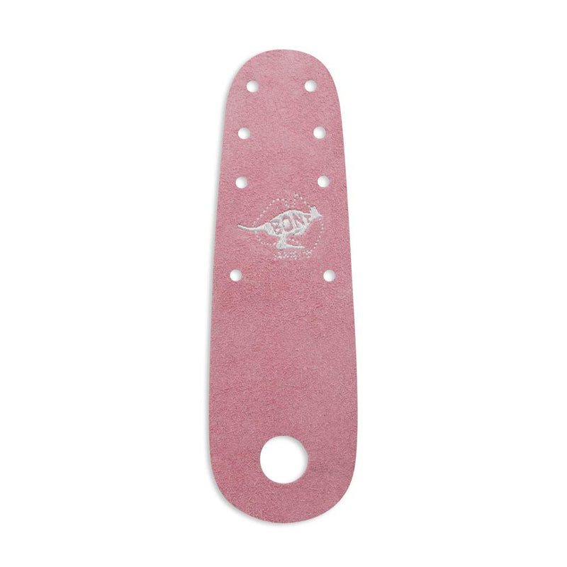 Bont Roller Skates - New 100% Australian Suede Flat Toe Guard Protectors - Roller Skate Derby Figure - Pair Bubblegum Pink Suede - BeesActive Australia