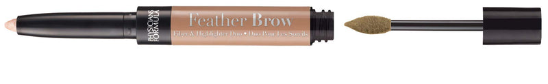 Physicians Formula Eye Booster Feather Brow Fiber & Highlighter Duo, Light Brown, 0.29 Ounce - BeesActive Australia