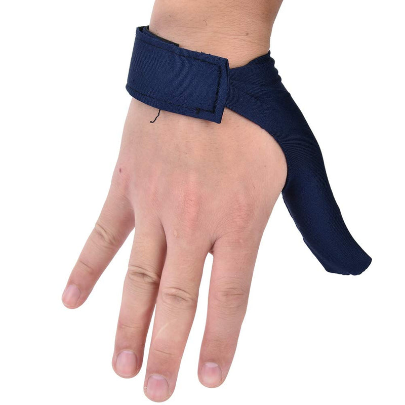 Ruiqas Bowling Thumb Saver Protector Glove, Thumb Stabilizer Save for Bowling Ball Right or Left Hand Compact and Lightweight gem blue - BeesActive Australia