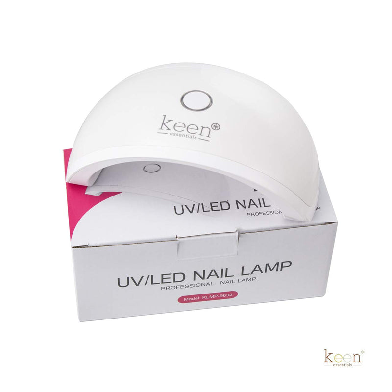 DEMI Professional 10W UV+ LED Nail Dryer Lamp (WHITE) for most Nail Gel with 45 sec & 60 sec Timer, LED Nail Curing Lamp for Salon professional use or home use - BeesActive Australia