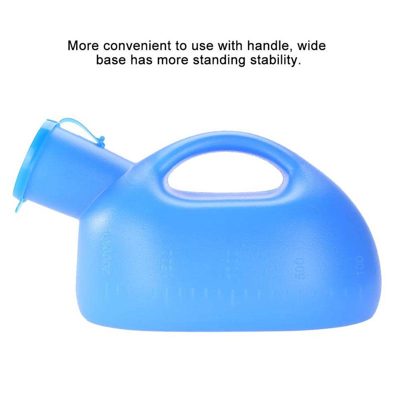 Urine Bottles Male-2000ml Portable Outdoor Urine Bottle with Lid Male Pee Urinal Storage Urine Collector - BeesActive Australia